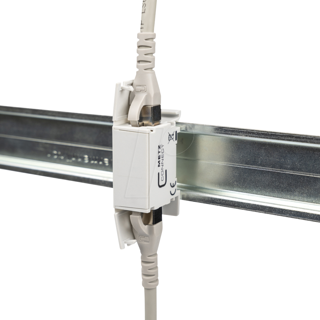 BTR 1401B0APZ-E - Smart Meter Kupplung RJ45 zu RJ45, Staubschutz, ungeschirmt