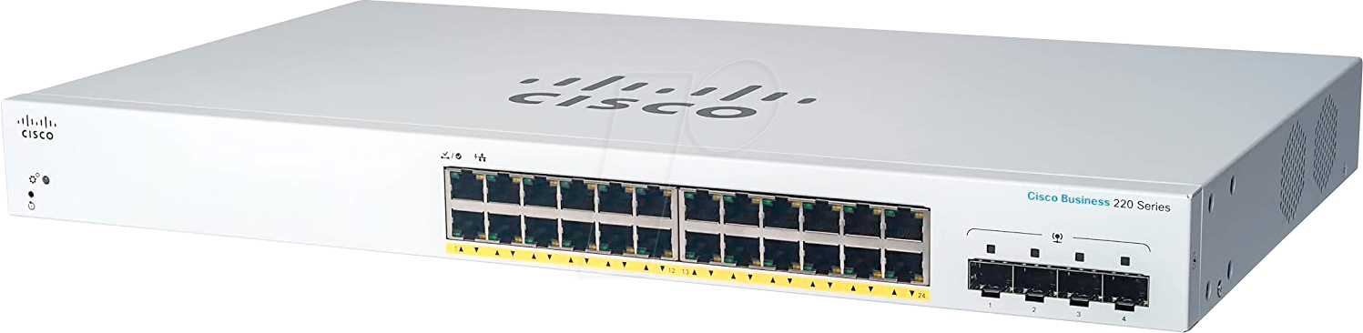 0889728344272 - 0 Switch Business 220-Series 28-Port 1GbE 382W PoE smart managed