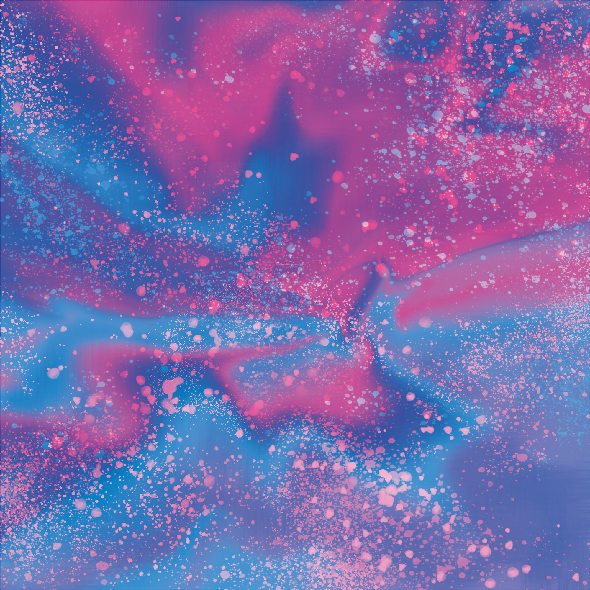 CRICUT 2011899 - Transferbogen, Infusible Ink, 114 mm x 305 mm, purple water
