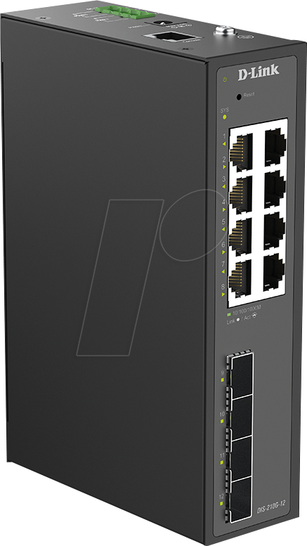 D-Link D-LinkDIS-210G-1212-PortLayer2smartman.IndustrialSwitch