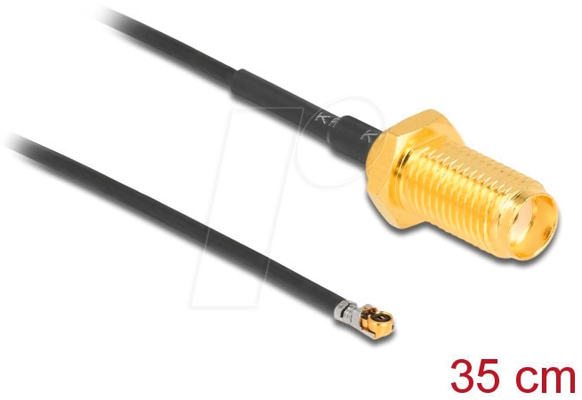 4043619126644 - DELOCK 12664 - MHF® 4L LK Stecker zu SMA Buchse 35 cm