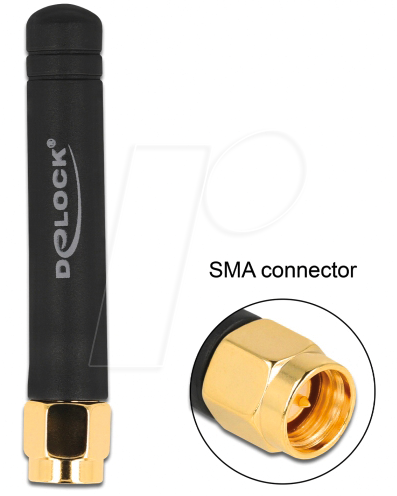 4043619127153 - DELOCK 12715 - Antenne LPWAN 860 - 870 MHz SMA Stecker