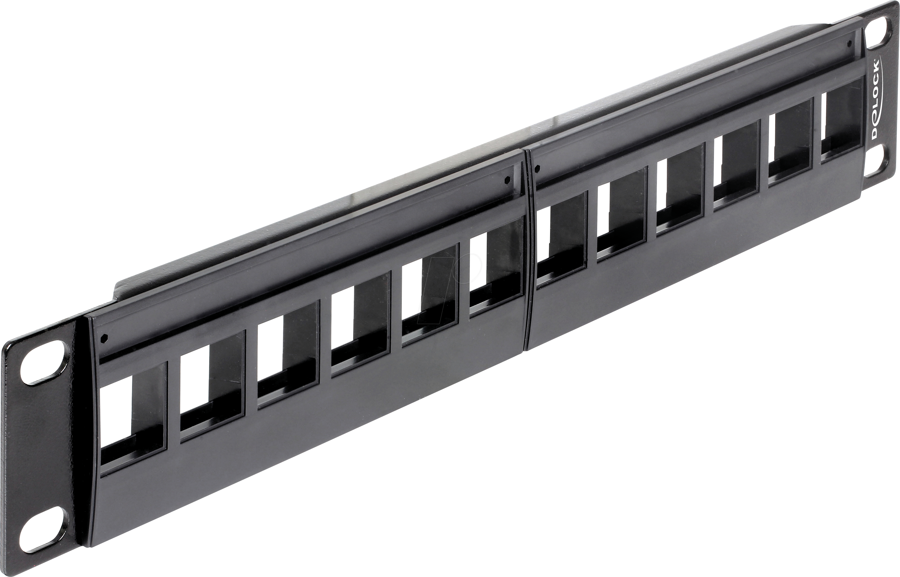 Image of DELOCK 43259 - 10" Keystone Patchpanel 12 Port