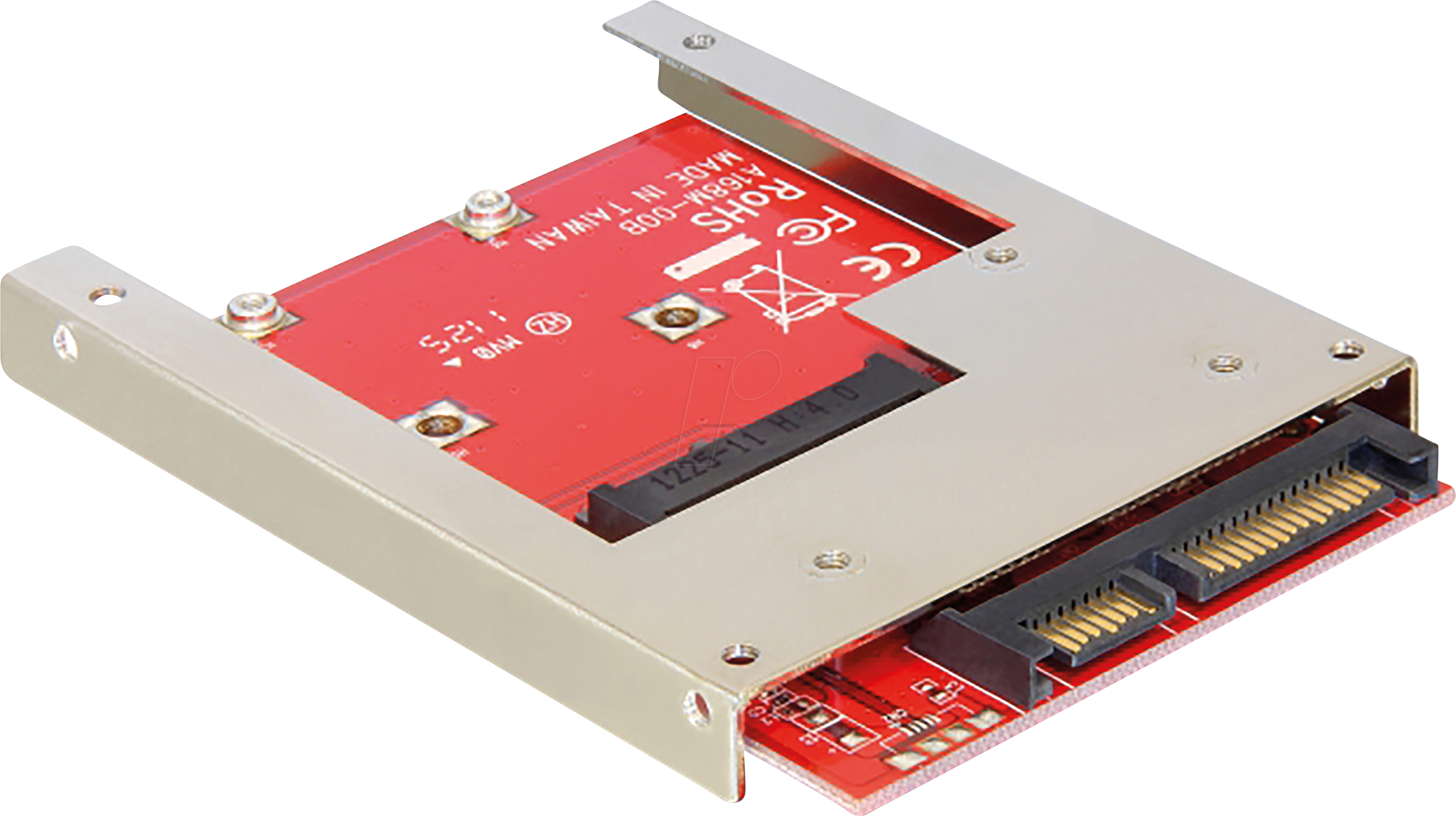 Image of DELOCK 61892 - Konverter SATA 22 Pin > mSATA