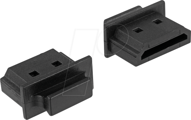 Image of DELOCK 64029 - Staubschutz, HDMI-A Buchse mit Griff, 10 Stück, schwarz