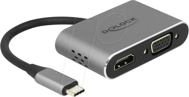 4043619640744 - USB 32 Gen 1 Adapter USB-C Stecker > USB-A + USB-C + HDMI + VGA Buchse 4043619640744 - USB 32 Gen 1 Adapter USB-C Stecker > USB-A + USB-C + HDMI + VGA Buchse