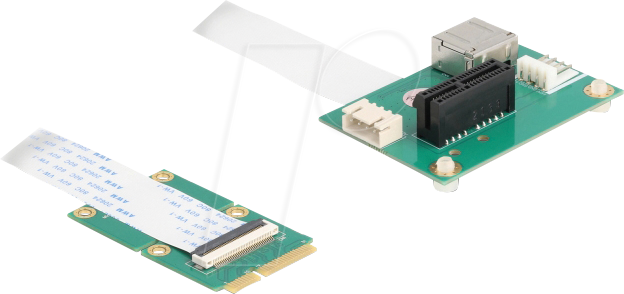 4043619643455 - DELOCK 64345 - Konverter Mini PCIe Stecker > PCI Express x1 4043619643455 - DELOCK 64345 - Konverter Mini PCIe Stecker > PCI Express x1
