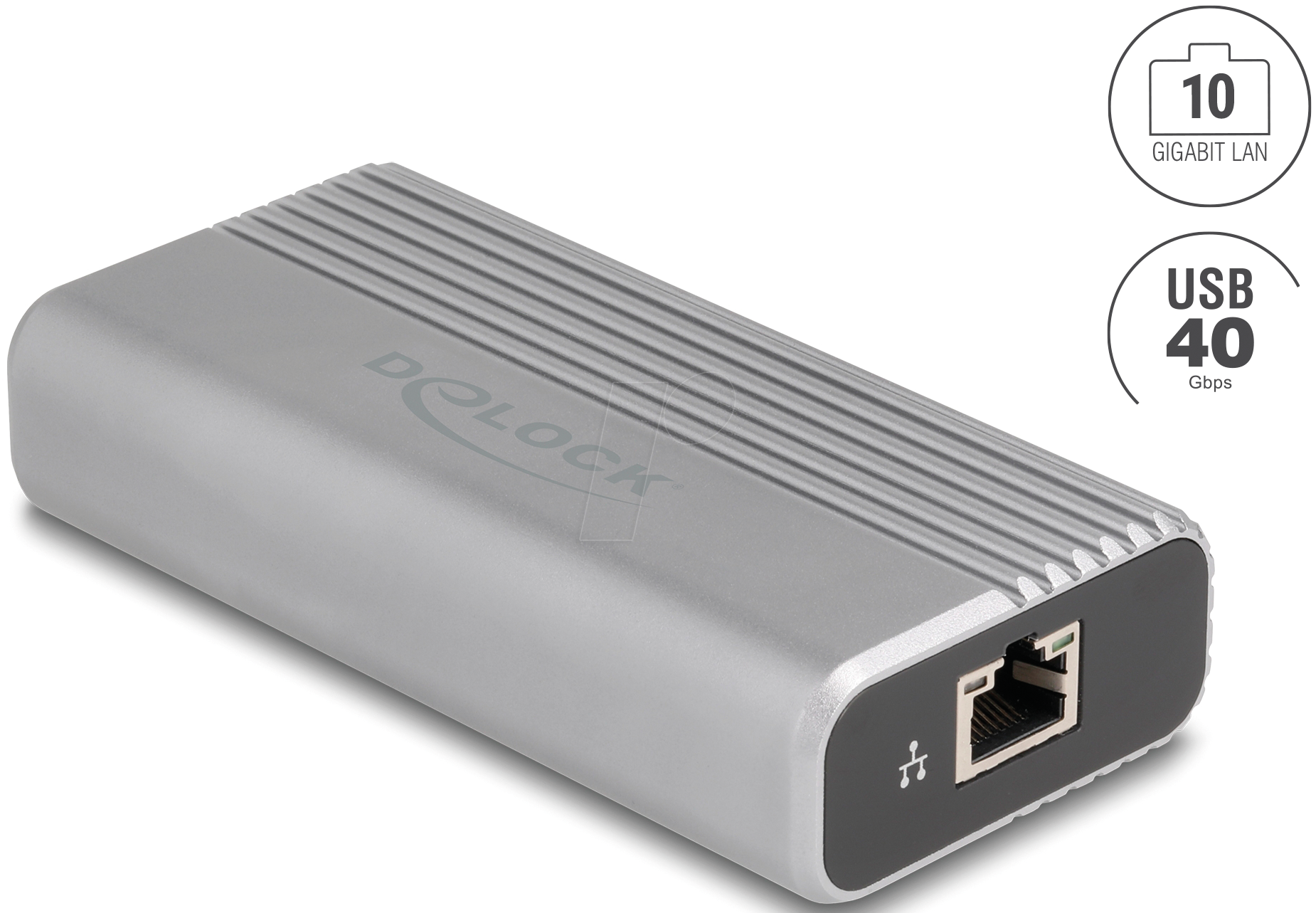 4043619643493 - DELOCK 64349 - Netzwerkkarte USB Type-C 10 Gigabit Ethernet 1x RJ45