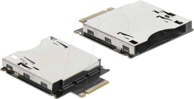 Image of DELOCK 64362 - Adapter M.2 Key M > CFexpress Typ B Slot