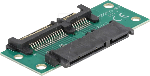 4043619650927 - DELOCK 65092 - Adapter Verlängerung SATA 22 Pin Stecker zu Buchse
