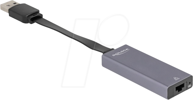 4043619662470 - DELOCK 66247 - Netzwerkkarte USB Typ A 25 Gigabit Ethernet 1x RJ45 4043619662470 - DELOCK 66247 - Netzwerkkarte USB Typ A 25 Gigabit Ethernet 1x RJ45