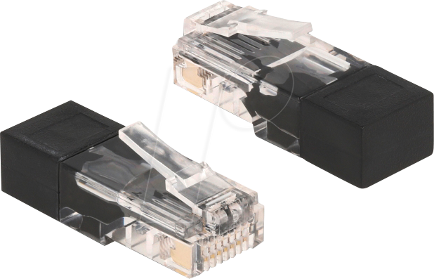 4043619668076 - DELOCK 66807 - RJ45 Stecker mit Abschlusswiderstand