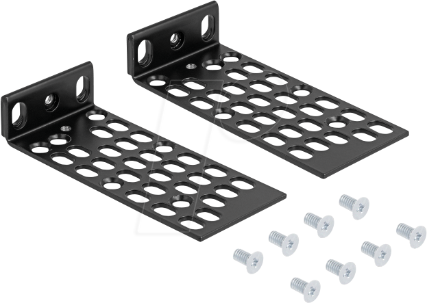 4043619672813 - DELOCK 67281 - Universelles Rack Montage Set 2 Stück 4043619672813 - DELOCK 67281 - Universelles Rack Montage Set 2 Stück