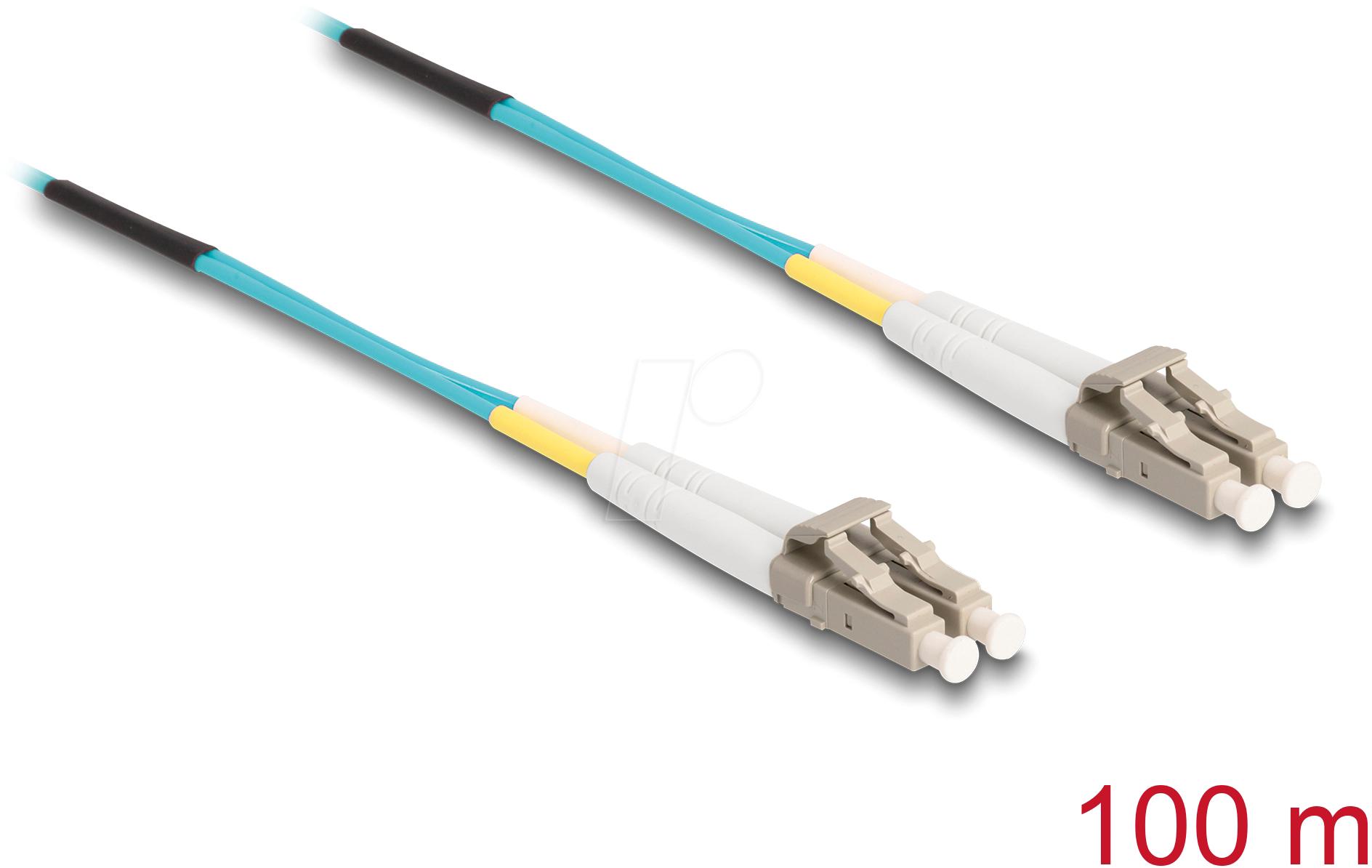 4043619801534 - DELOCK 80153 - LWL Kabel LC Duplex Multimode OM3 100 m