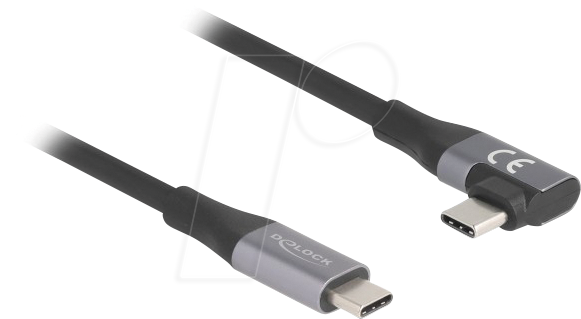 4043619811328 - DELOCK 81132 - USB 32 Kabel 20 Gbit s 240 W 4K 60Hz 2 m gewinkelt
