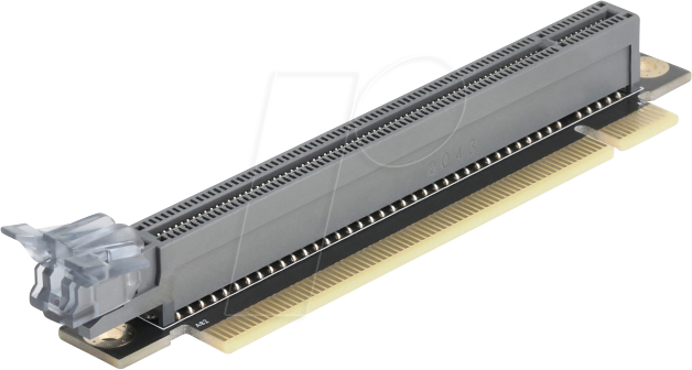4043619812905 - DELOCK 81290 - Riser Karte PCIe 30 x16 rechts gewinkelt 90°