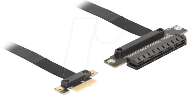 4043619814961 - DELOCK 81496 - Riser Karte PCIe 30 x1 > x8 30 cm Kabel