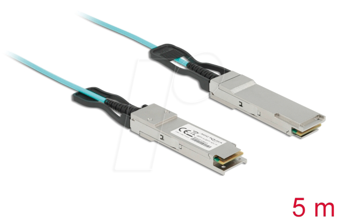 4043619840489 - DELOCK 84048 - Kabel QSFP+ Stecker > Stecker 5 m 4043619840489 - DELOCK 84048 - Kabel QSFP+ Stecker > Stecker 5 m