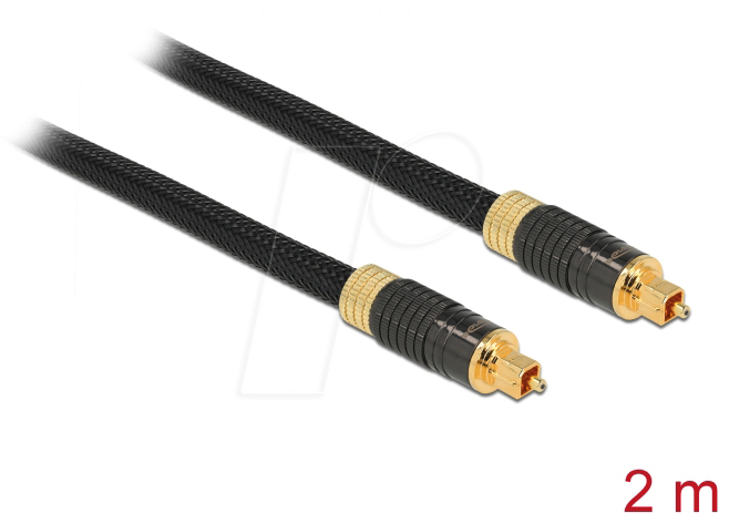 4043619865932 - 86593 - Toslink Kabel Toslink Stecker 2 m (86593) - Delock 4043619865932 - 86593 - Toslink Kabel Toslink Stecker 2 m (86593) - Delock