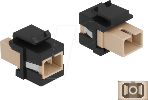 4043619867158 - DELOCK 86715 - Keystone Modul SC Simplex Buchse > Buchse