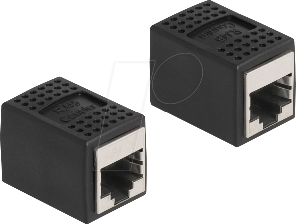 4043619877966 - Adapter RJ45 Buchse zu RJ45 Buchse Cat6A schwarz (87796) - Delock 4043619877966 - Adapter RJ45 Buchse zu RJ45 Buchse Cat6A schwarz (87796) - Delock