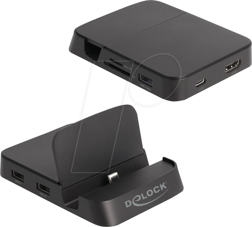 DELOCK 88018 - Dockingstation, USB-C