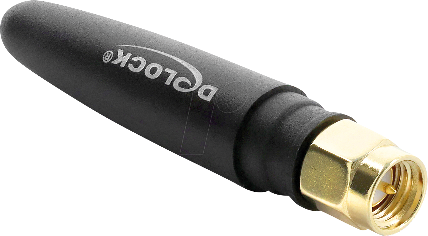 4043619906949 - DELOCK 90694 - LTE Antenne SMA Stecker omnidirektional starr
