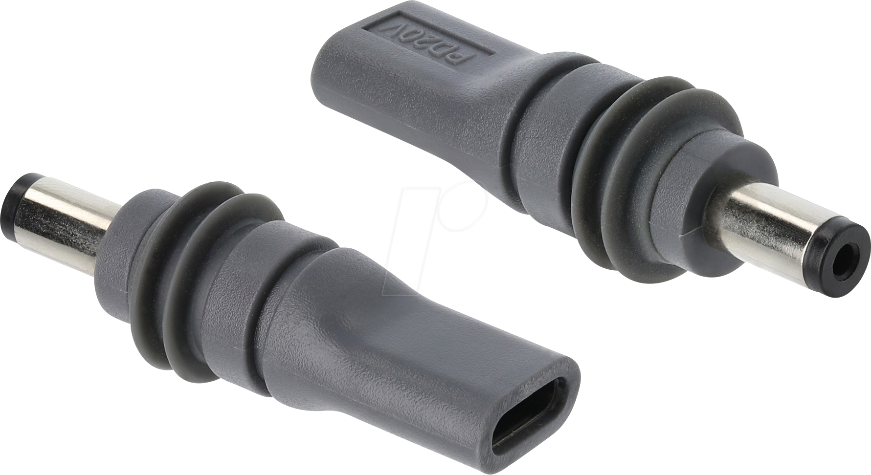 Delock USB Type-Câ„¢ Buchse zu DC 5,5 x 2,1 mm Adapter kompatibel mit Starlink Mini grau