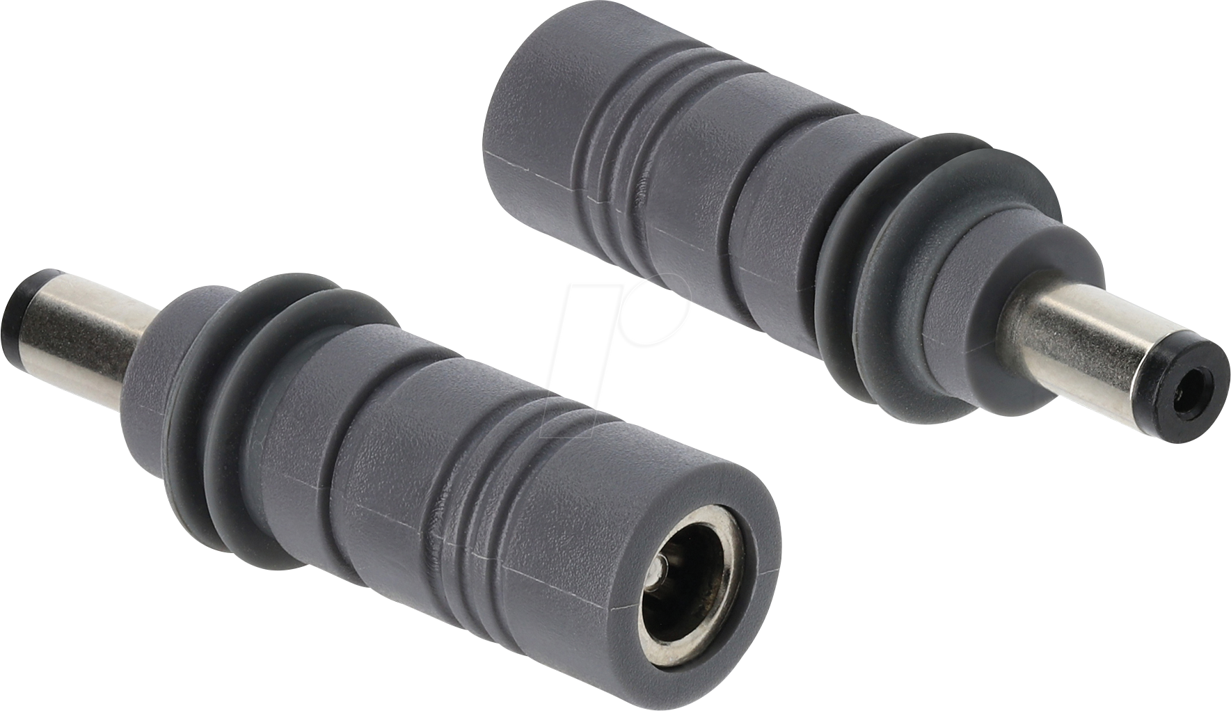 Delock DC 5,5 x 2,1 mm zu DC 5,5 x 2,1 mm Adapter kompatibel mit Starlink Mini grau