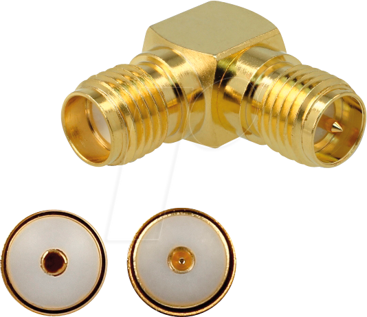 4043619899654 - Adapter sma Buchse zu rp-sma Buchse 90° 3 GHz (89965) - Delock 4043619899654 - Adapter sma Buchse zu rp-sma Buchse 90° 3 GHz (89965) - Delock