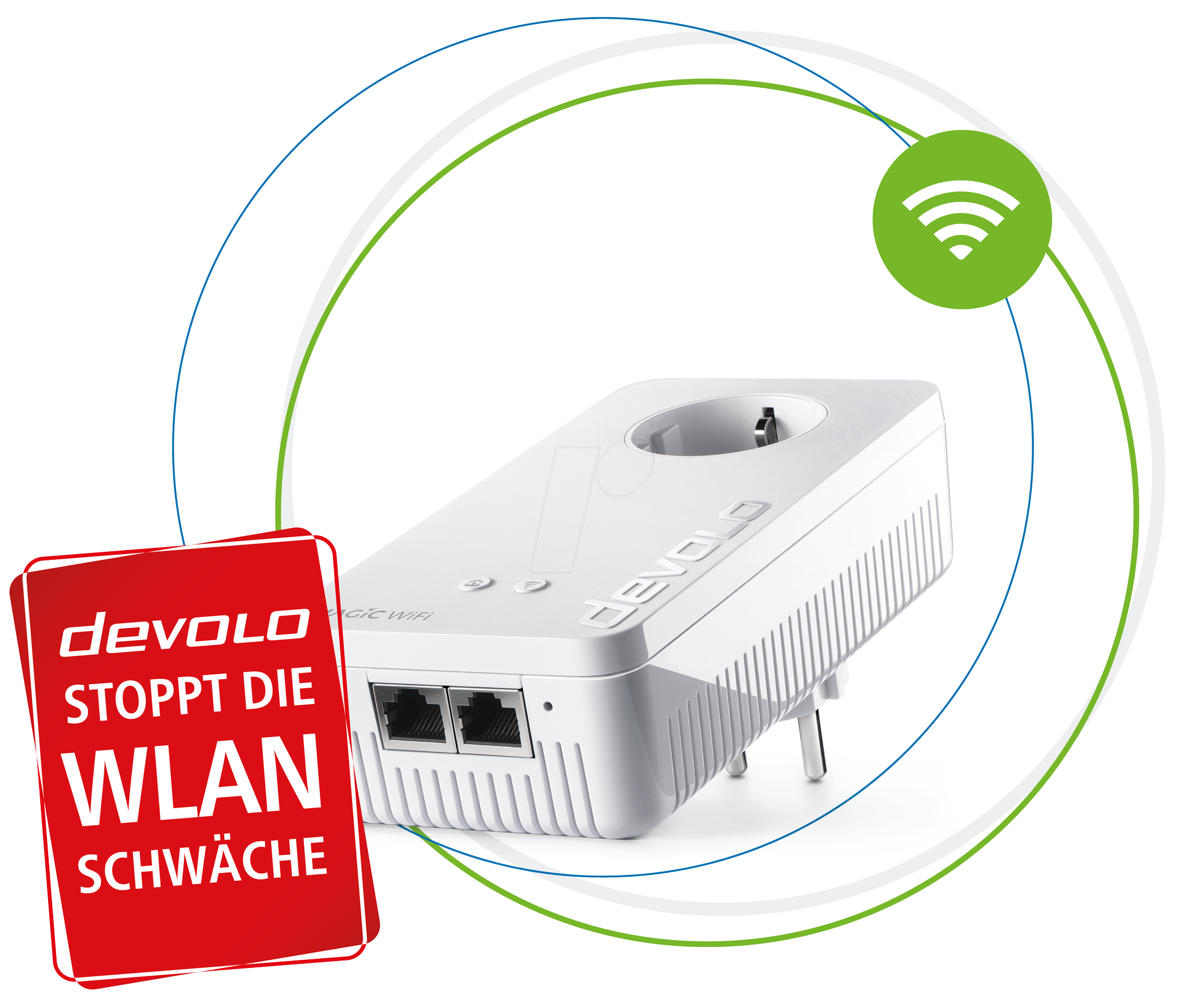 DEVOLO 8351: Powerline Magic 1 WiFi (1 Gerät) bei reichelt elektronik