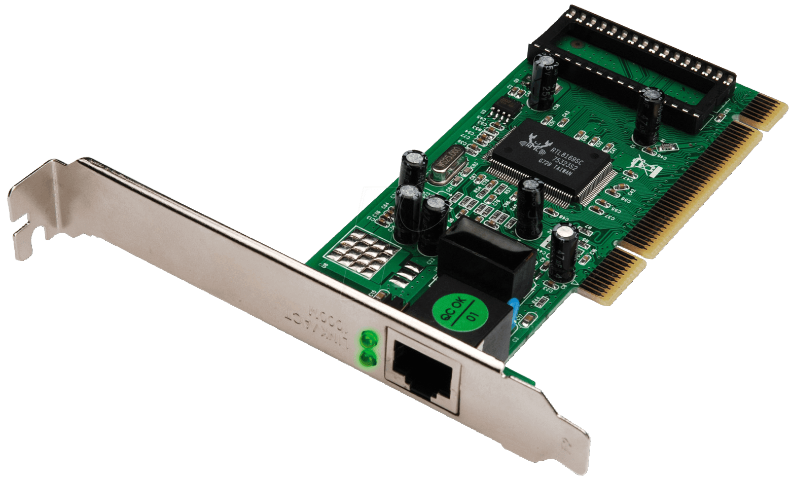 DIGITUS DN10110 Gigabit PCI network interface card, low