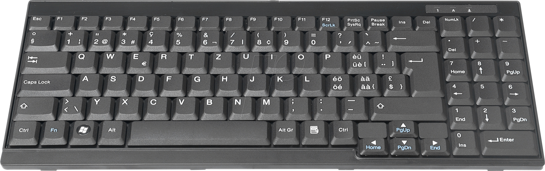 Image of DIGI DS-72000CH - Tastatur für KVM-Konsolen, schweizer Layout
