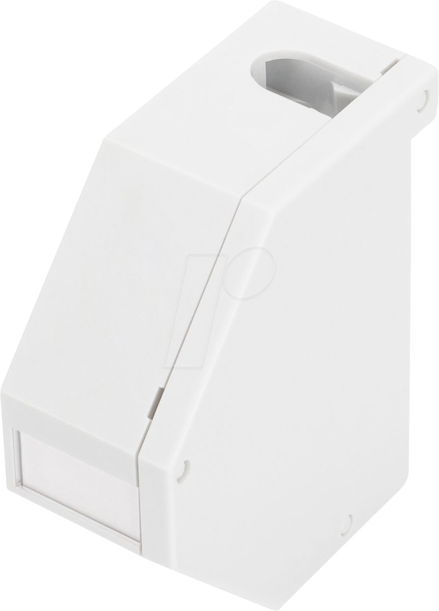 DIGITUS Hutschienen-Adapter Für Keystone-Modul – 1 Port – Gewinkelt