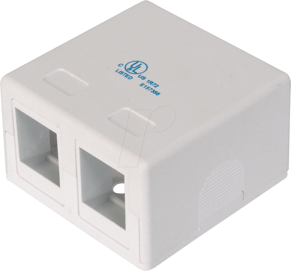 DIGI ATAG 302AWH - Konsolidierungs-Gehäuse für 2x Keystone Module
