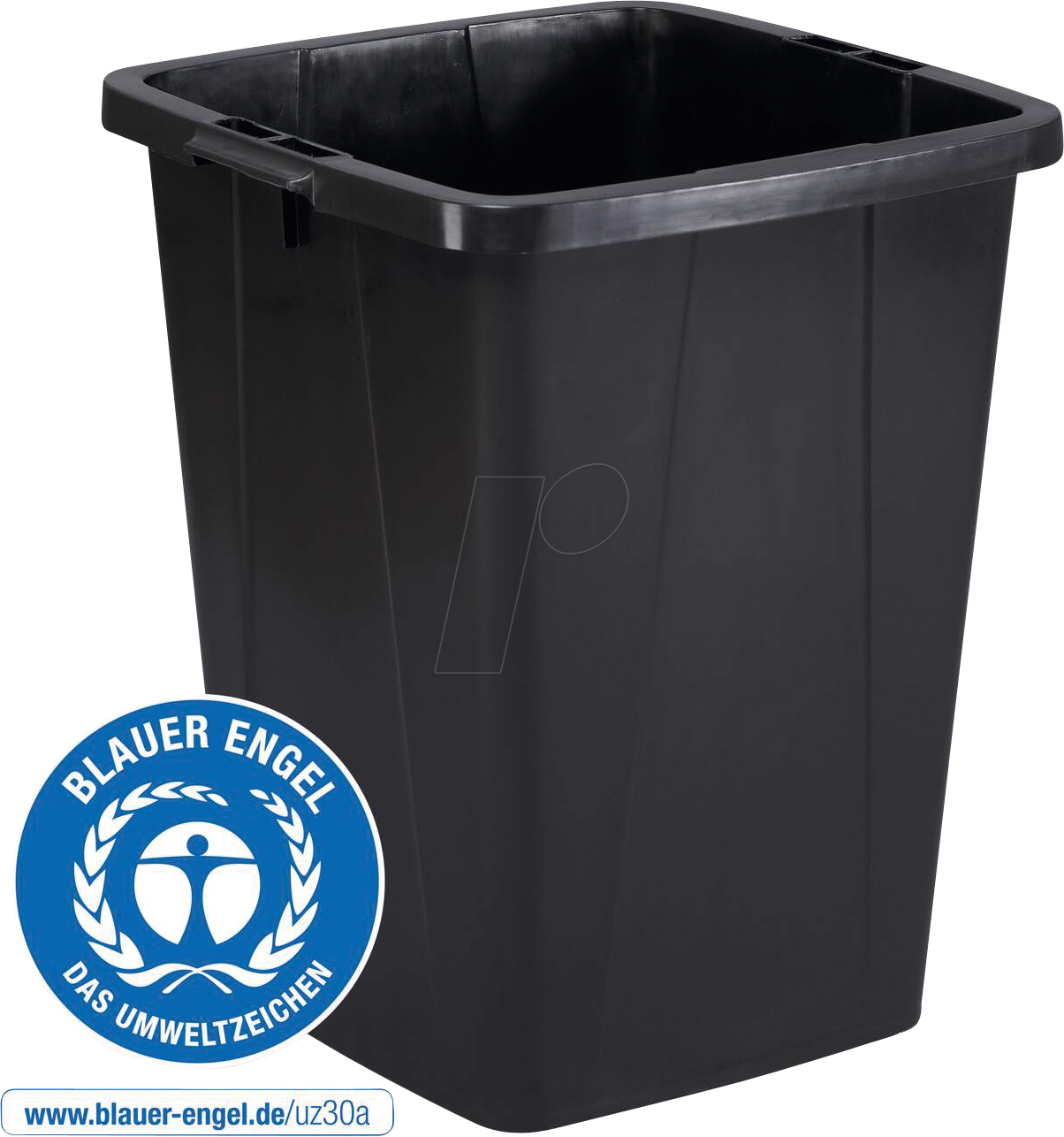 DURABIN ECO 90 S - Abfallbehälter 90 l, schwarz, ohne Deckel