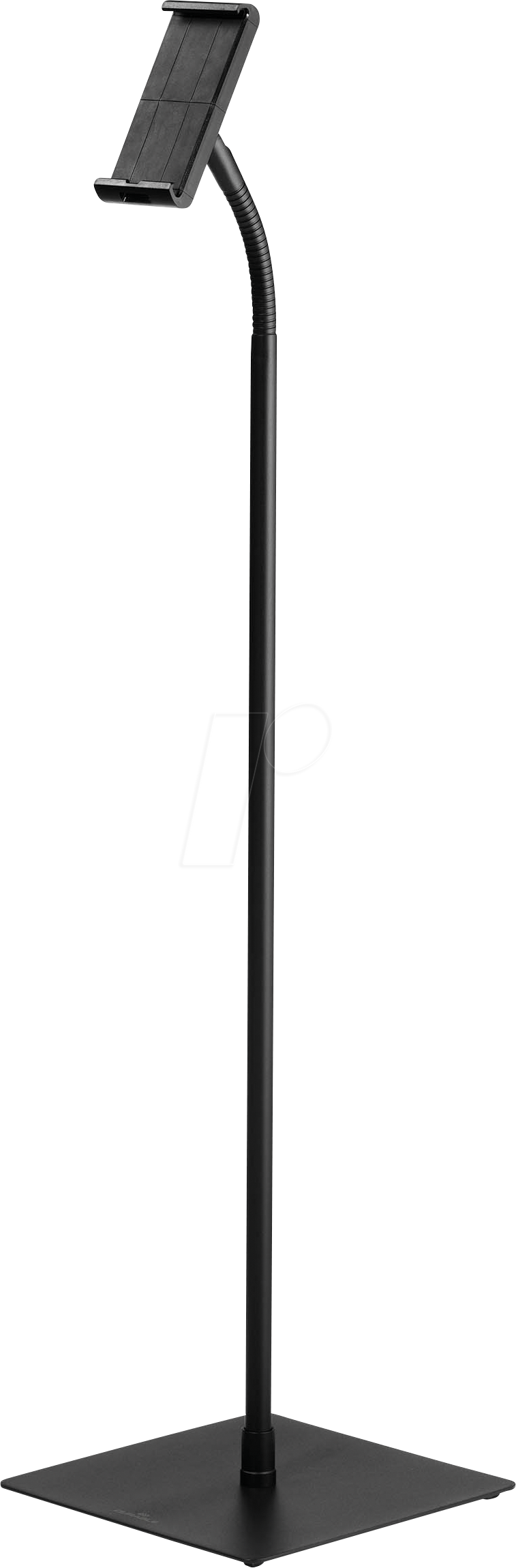 DURABLE Bodenständer für 7-13" Tablets. Aus flammgehemmtem Material mit flexiblem Kugelgelenk und Schwenkarm.