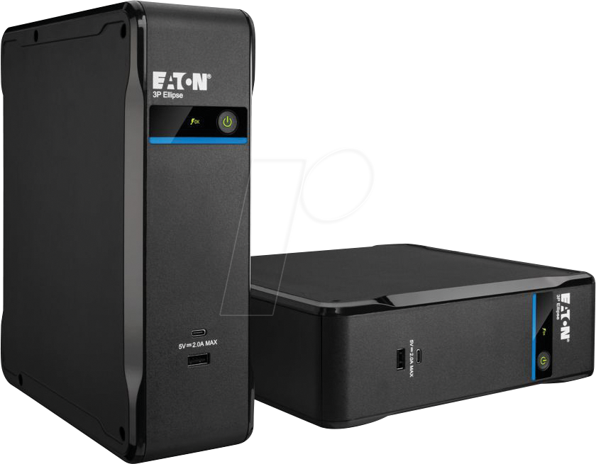 3553340621376 - 3P Ellipse 900 USB IEC - USV - Wechselstrom 220-240 V - 540 Watt - 900 VA - USB