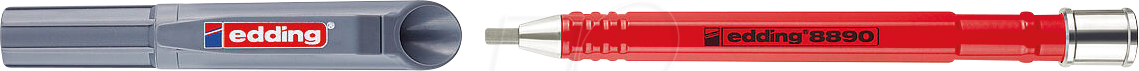 EDDING 8890 - Zimmermannsbleistift, Druckmechanismus, 2-5 mm
