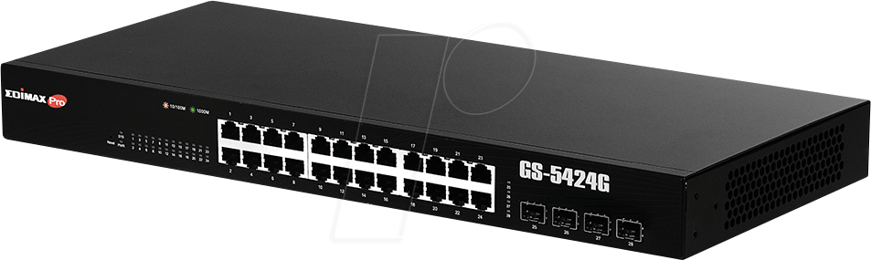 EDI GS-5424G - Switch, 24-Port, Gigabit Ethernet, SFP