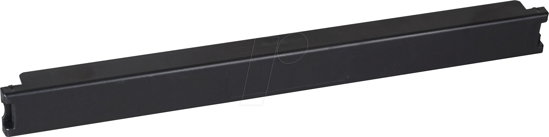 4049759109738 - Blindplatte 19 1HE Snap-In -- Kunststoff schwarz