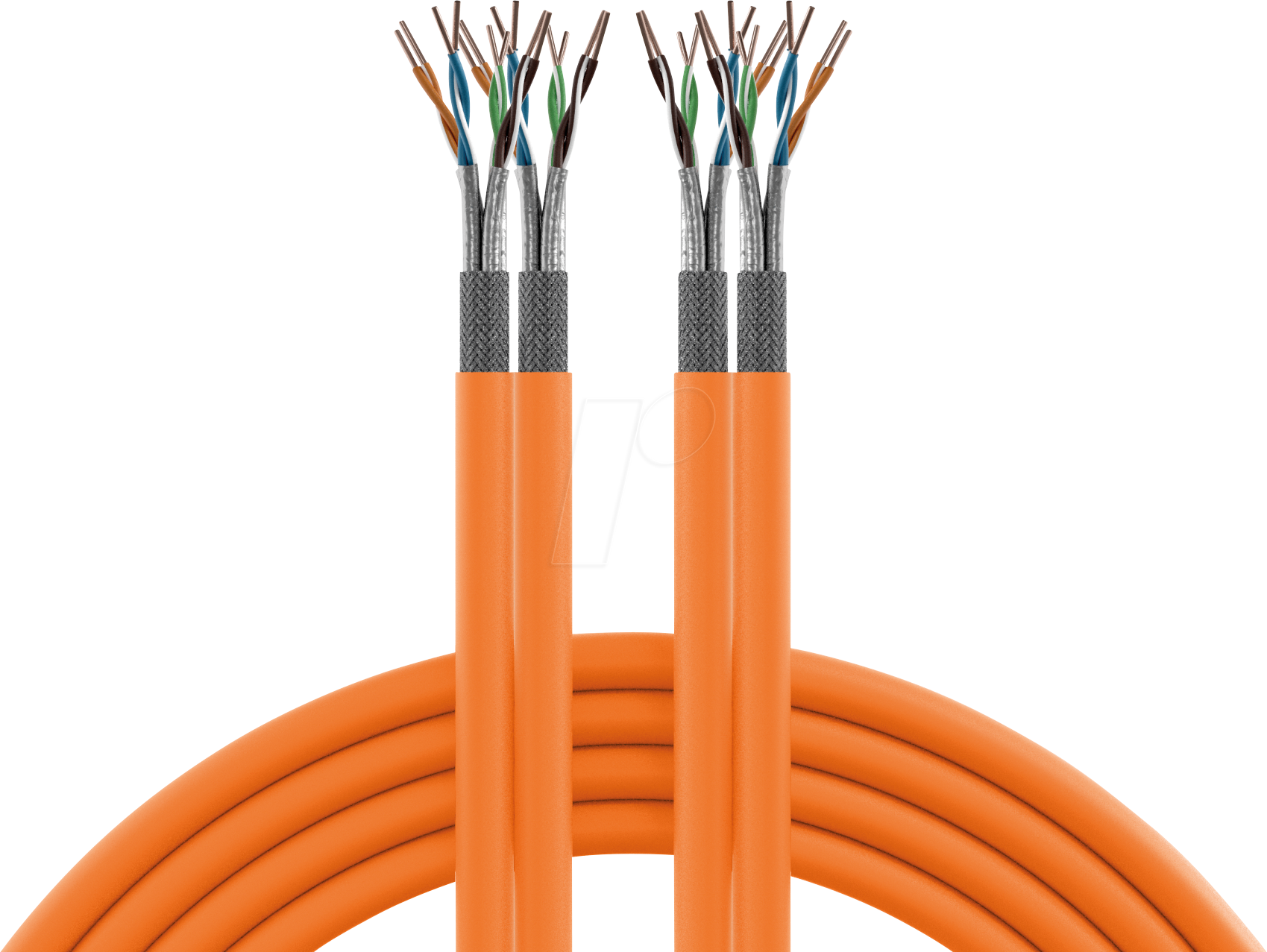 Image of EFB 99988DX100 - INFRALAN® Cat.7 Verlegekabel S/FTP, 2x4P, 100 m