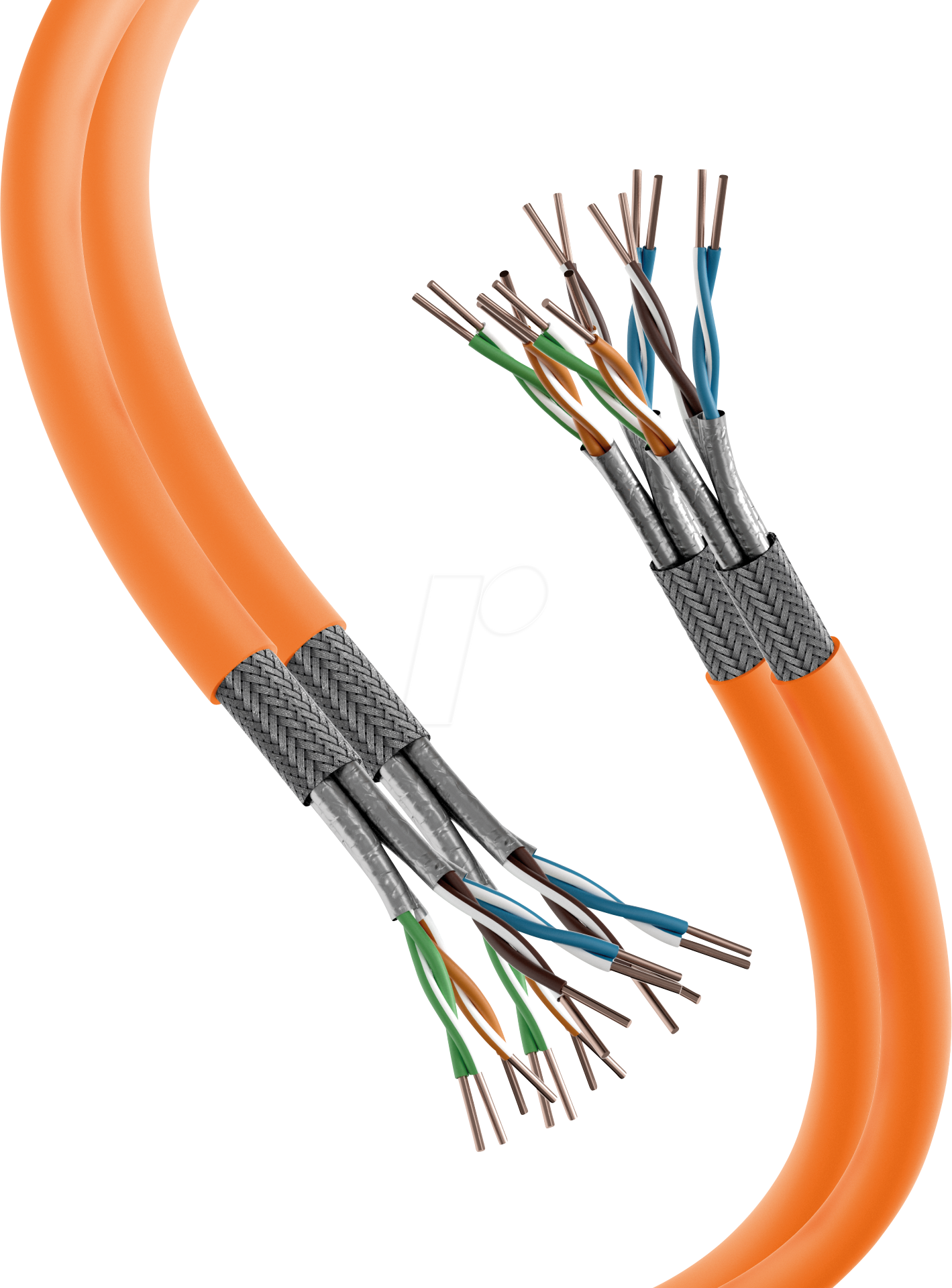 EFB-ELEKTRONIK Cable de instalación S/FTP, 2X4P, 2,5m CAT | Cables de ...