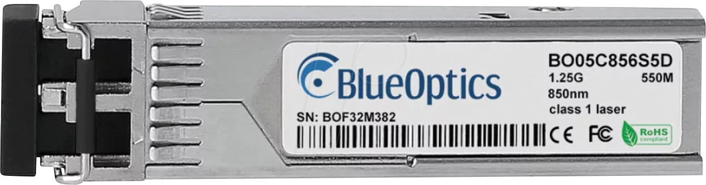 4063232645865 - D-Link DEM-311GT kompatibler BlueOptics SFP -- BO05C856S5D Transceiver LC-Duplex 1000BASE-SX 4063232645865 - D-Link DEM-311GT kompatibler BlueOptics SFP -- BO05C856S5D Transceiver LC-Duplex 1000BASE-SX