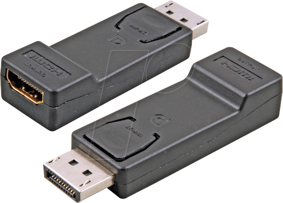 4049759083144 - EFB EB484 - DisplayPort Adapter DP Stecker auf HDMI Buchse