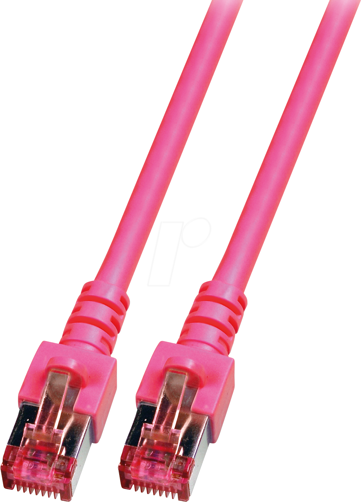 PATCH-C6 25 MG - 25 m Cat.6 PiMF-Patchkabel, magenta / rosa