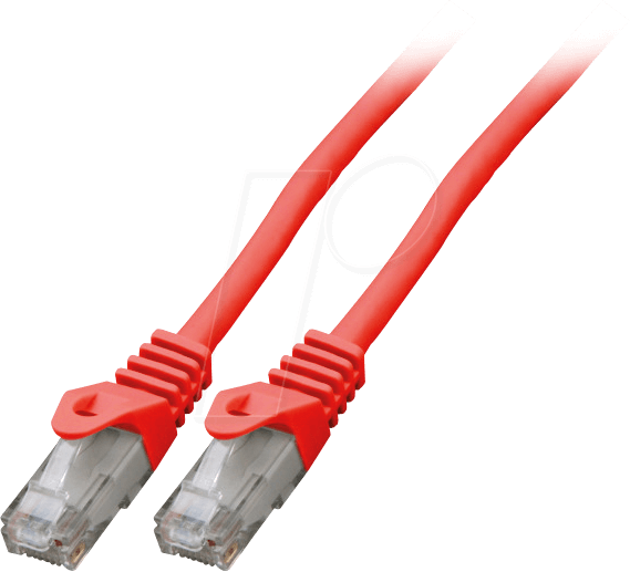 4049759115586 - EFB K8104RT20 - Cat6 U UTP Patchkabel CCA 20 m rot