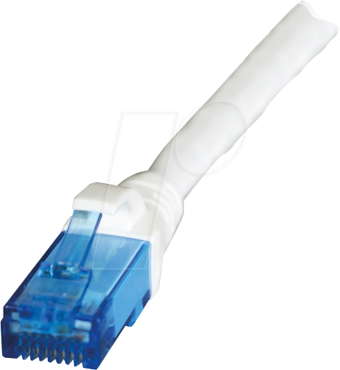 4049759247560 - RJ45 Patchkabel Cat6A U UTP LSZH -- Premium 500MHz weiß 2m