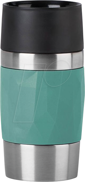 EMSA N2160300 - emsa Isolierbecher Travel Mug Compact petrol 0,3 l