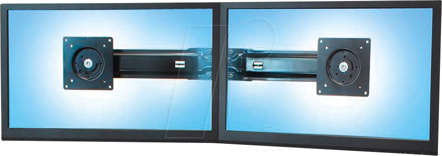 ET 97-783: Dual monitor extension for VESA 100 x 100 bracket, up to 24 inch  at reichelt elektronik
